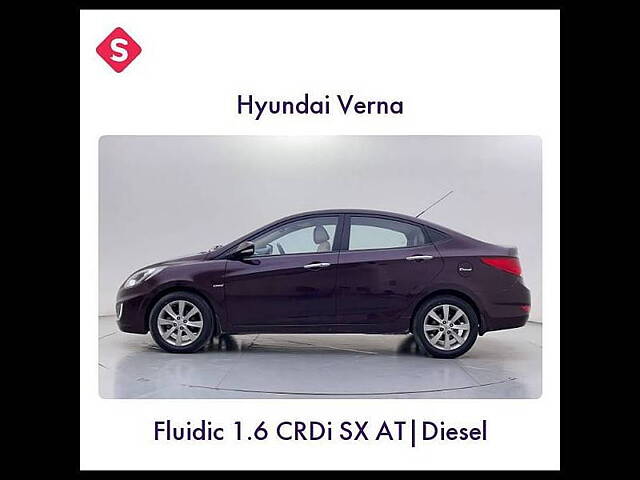 Second Hand Hyundai Verna [2011-2015] Fluidic 1.6 CRDi SX AT in Bangalore