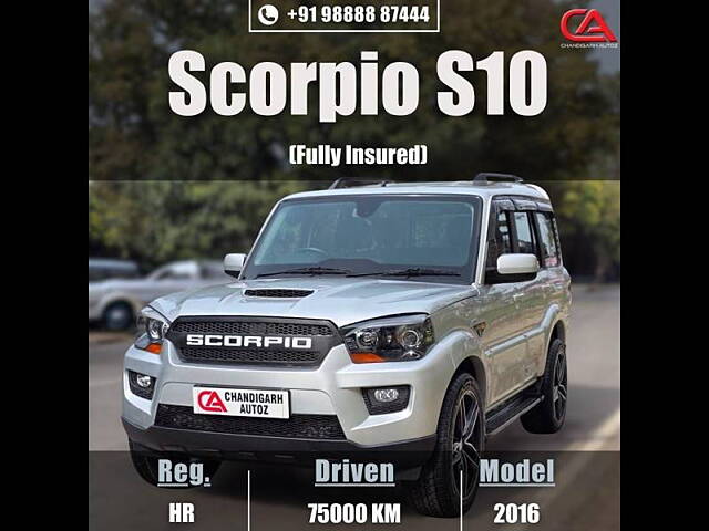 Second Hand Mahindra Scorpio [2014-2017] S10 in Chandigarh