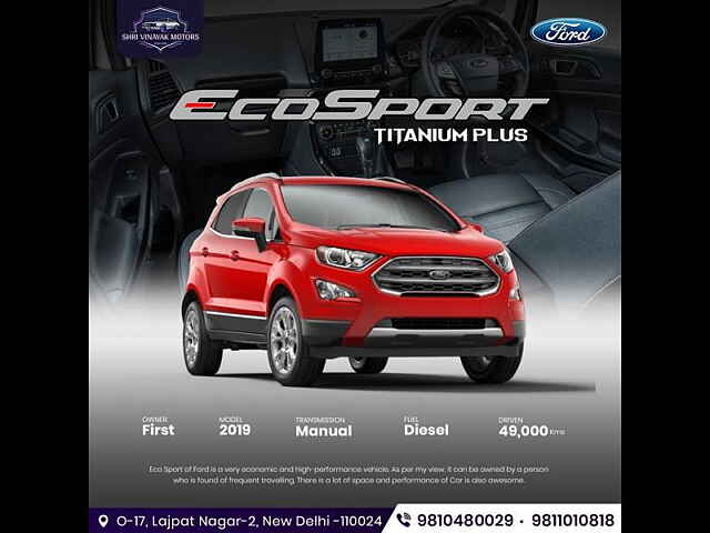 Second Hand Ford EcoSport Titanium + 1.5L TDCi [2019-2020] in Delhi