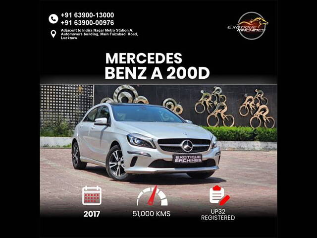 Second Hand Mercedes-Benz A-Class [2015-2019] A 200d Night Edition in Lucknow