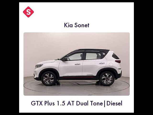 Second Hand Kia Sonet [2020-2022] GTX Plus 1.5 AT Dual Tone in Lucknow