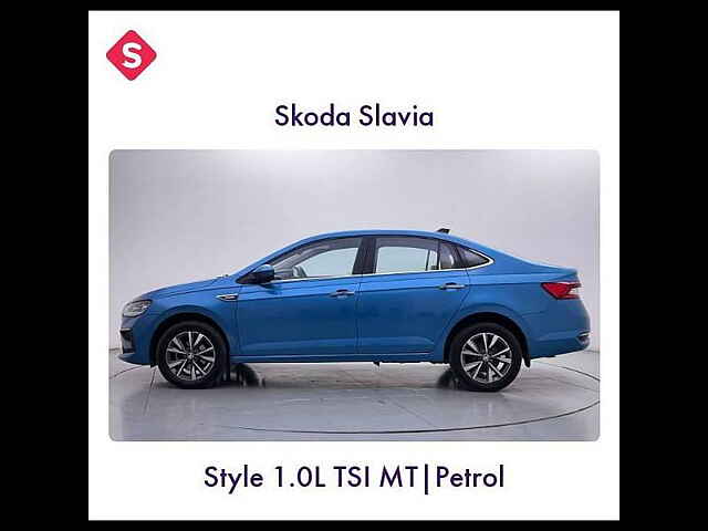 Second Hand Skoda Slavia [2022-2023] Style 1.0L TSI MT in Bangalore