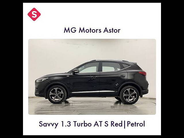 Second Hand MG Astor Savvy 1.3 Turbo AT S Red [2021-2023] in Hyderabad