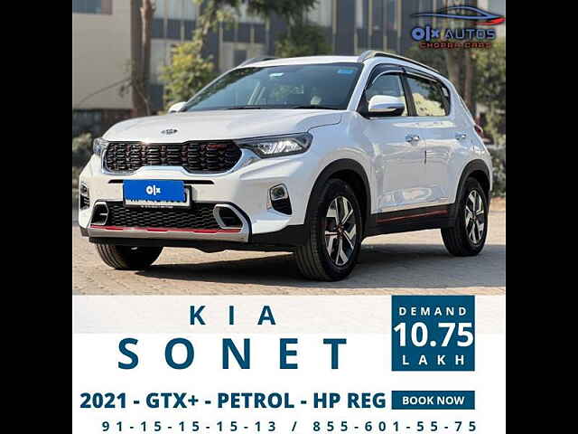 Second Hand Kia Sonet [2020-2022] GTX Plus 1.0 DCT [2020-2021] in Mohali