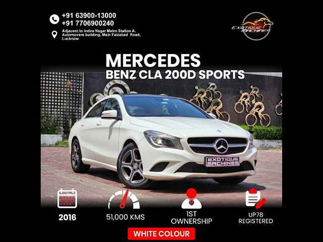 Second Hand Mercedes-Benz CLA [2015-2016] 200 CDI Sport (CBU) in Lucknow