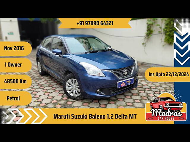 Second Hand Maruti Suzuki Baleno [2015-2019] Delta 1.2 in Chennai