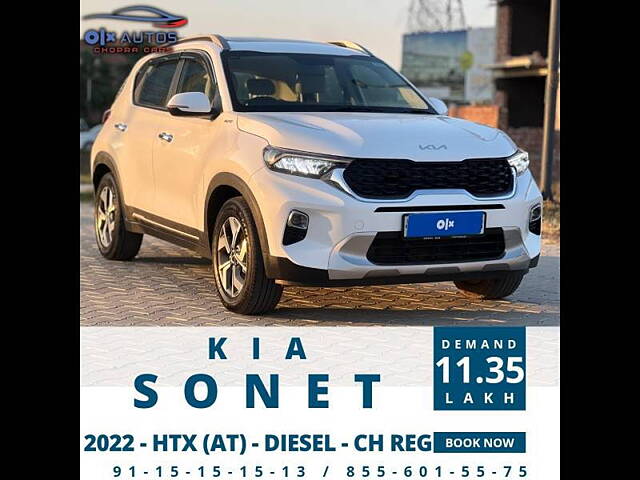 Second Hand Kia Sonet [2022-2023] HTX 1.5 AT in Mohali