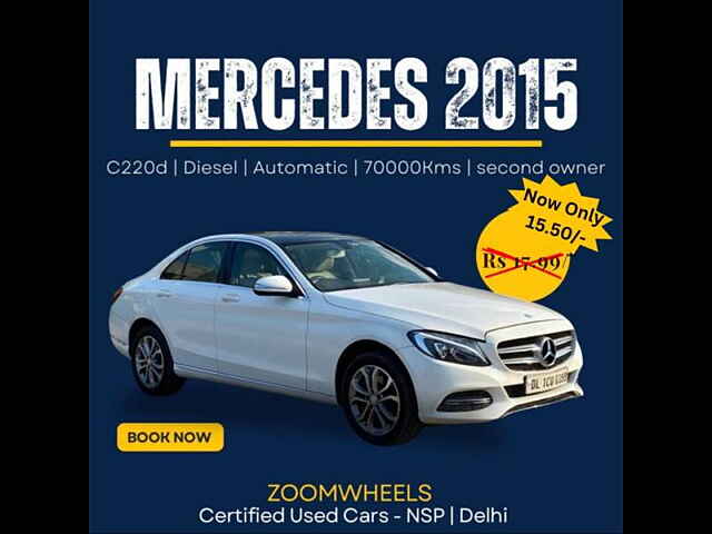 Second Hand Mercedes-Benz C-Class [2014-2018] C 220 CDI Style in Delhi