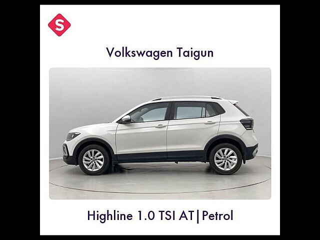 Second Hand Volkswagen Taigun [2021-2023] Highline 1.0 TSI AT in Jaipur