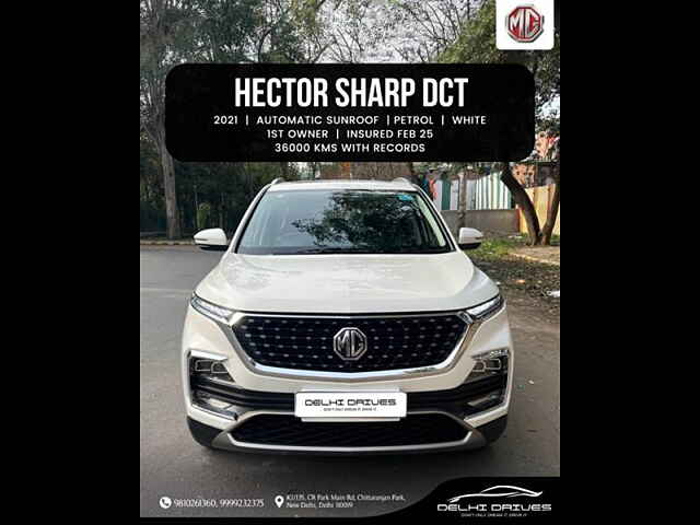 Second Hand MG Hector [2019-2021] Sharp 1.5 DCT Petrol [2019-2020] in Delhi