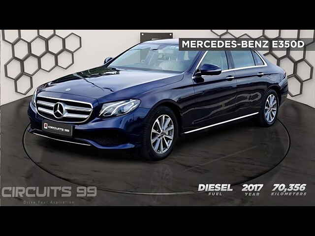 Second Hand Mercedes-Benz E-Class [2017-2021] E 350 d Exclusive [2017-2019] in Chennai