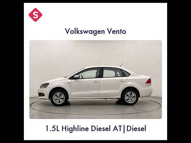 Second Hand Volkswagen Vento [2014-2015] Highline Diesel AT in Mumbai