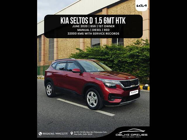 Second Hand Kia Seltos [2019-2022] HTK 1.5 Diesel [2020-2021] in Delhi