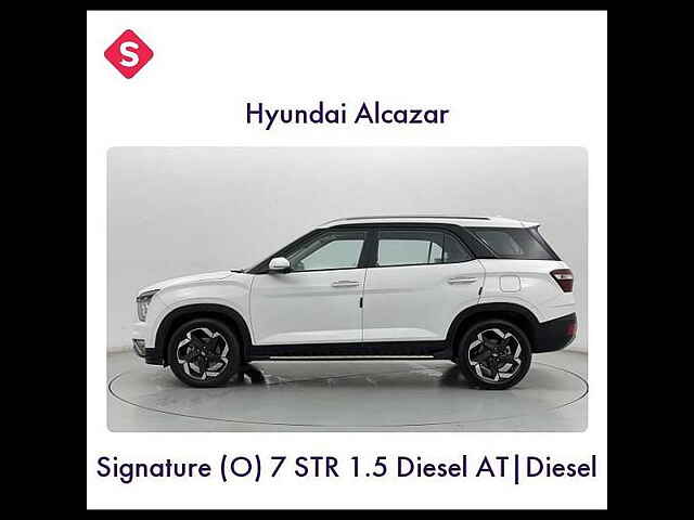 Second Hand Hyundai Alcazar [2021-2023] Signature (O) 7 Seater 1.5 Diesel AT in Ghaziabad