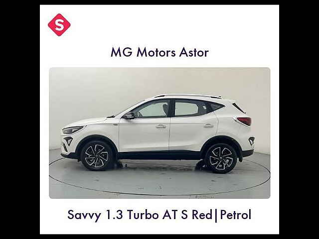 Second Hand MG Astor Savvy 1.3 Turbo AT S Red [2021-2023] in Ahmedabad