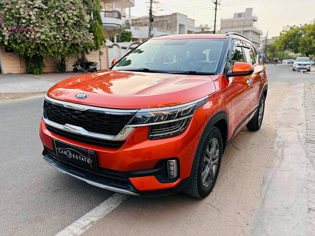 Second Hand Kia Seltos [2019-2022] HTX 1.5 Dual Tone [2019-2020] in Jaipur