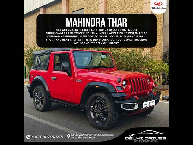 Second Hand Mahindra Thar LX Convertible Petrol AT in Delhi