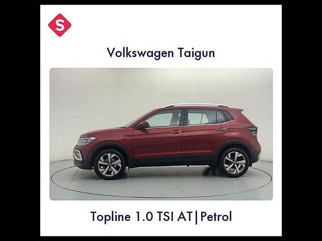 Second Hand Volkswagen Taigun [2021-2023] Topline 1.0 TSI AT in Ahmedabad