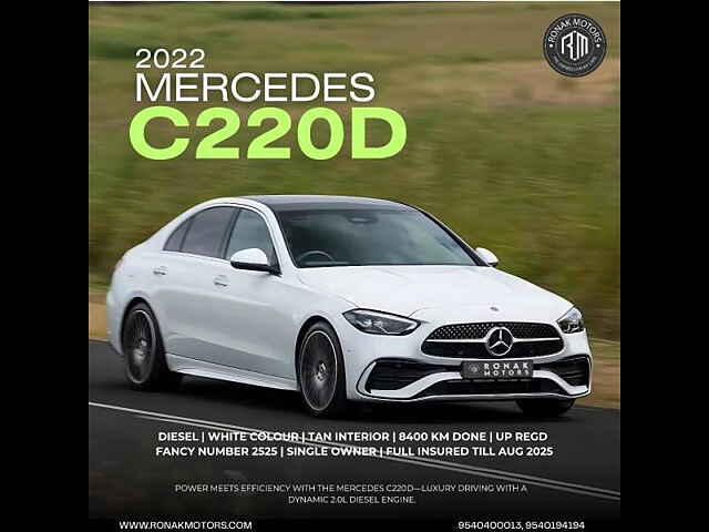 Second Hand Mercedes-Benz C-Class [2018-2022] C 220d Progressive [2018-2019] in Delhi