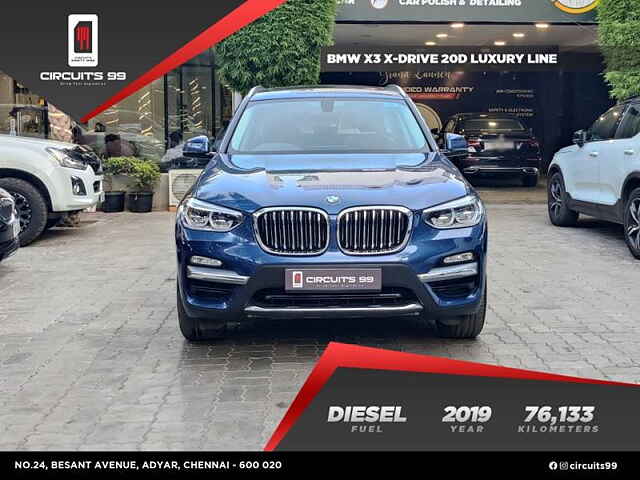 Second Hand BMW X3 [2018-2022] xDrive 20d Luxury Line [2018-2020] in Chennai