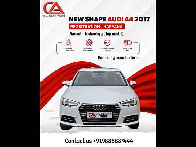 Second Hand Audi A4 [2016-2020] 35 TDI Technology in Chandigarh