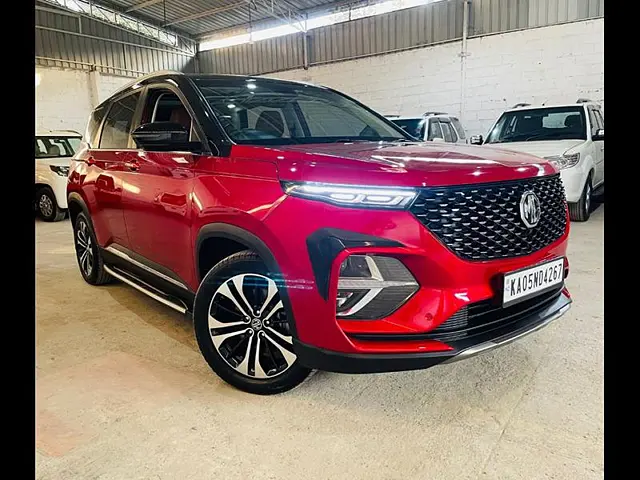 Second Hand MG Hector Plus [2020-2023] Sharp 2.0 Diesel Turbo MT 6-STR Dual Tone in Bangalore