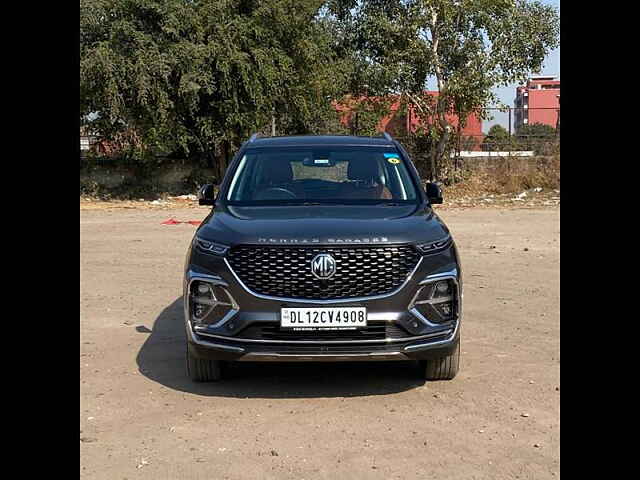 Second Hand MG Hector Plus [2020-2023] Sharp 1.5 Petrol Turbo CVT 6-STR in Delhi