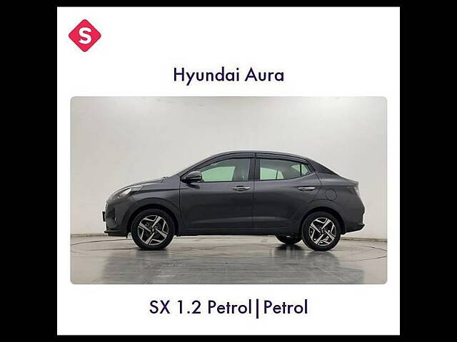 Second Hand Hyundai Aura [2020-2023] SX 1.2 Petrol in Hyderabad