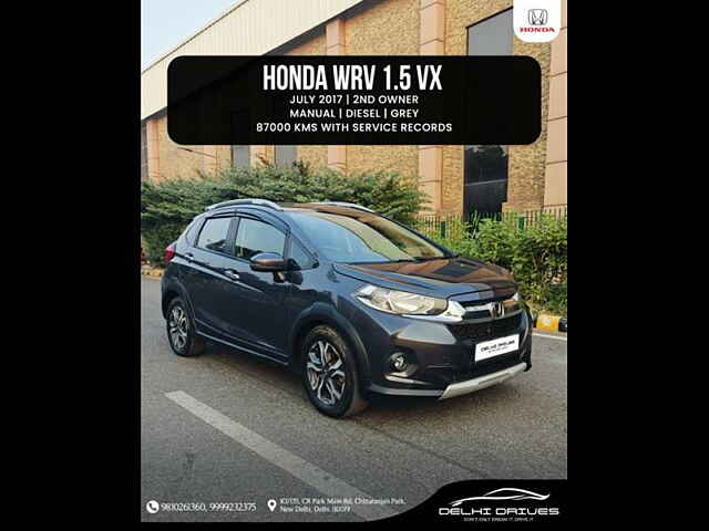 Second Hand Honda WR-V [2017-2020] VX MT Diesel in Delhi