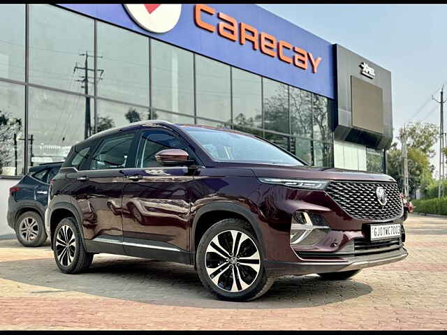 Second Hand MG Hector Plus [2020-2023] Sharp 1.5 Petrol Turbo CVT 6-STR in Ahmedabad