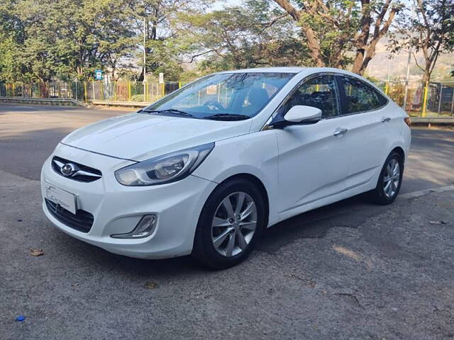 Second Hand Hyundai Verna [2011-2015] Fluidic 1.6 CRDi SX Opt AT in Navi Mumbai