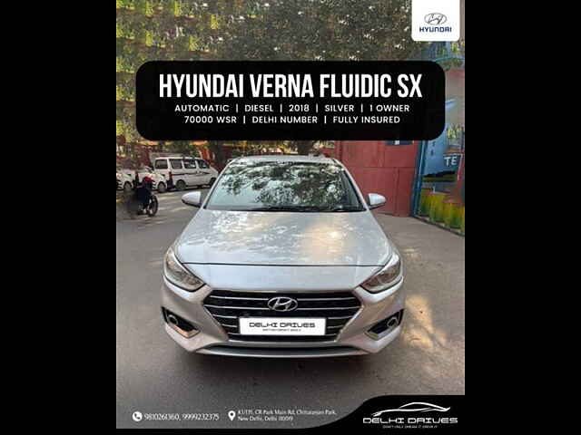 Second Hand Hyundai Verna [2017-2020] EX 1.6 CRDi AT [2017-2018] in Delhi