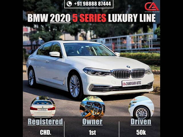 Second Hand BMW 5 Series [2017-2021] 520d Luxury Line [2017-2019] in Chandigarh