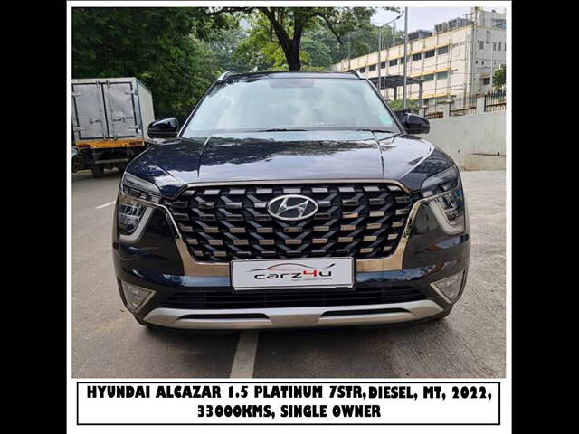 Second Hand Hyundai Alcazar [2021-2023] Platinum 7 STR 1.5 Diesel in Chennai