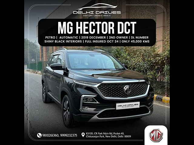 Second Hand MG Hector [2019-2021] Sharp 1.5 DCT Petrol [2019-2020] in Delhi