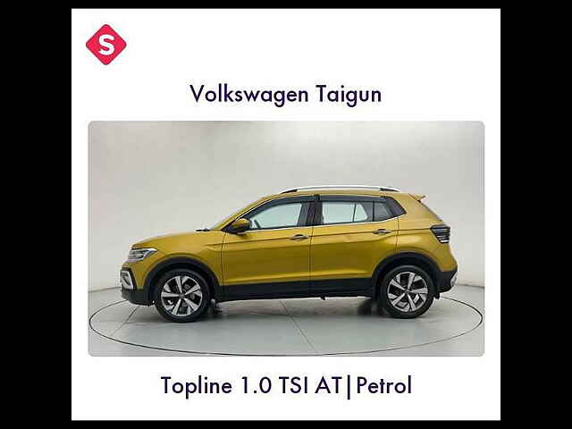 Second Hand Volkswagen Taigun [2021-2023] Topline 1.0 TSI AT in Ahmedabad