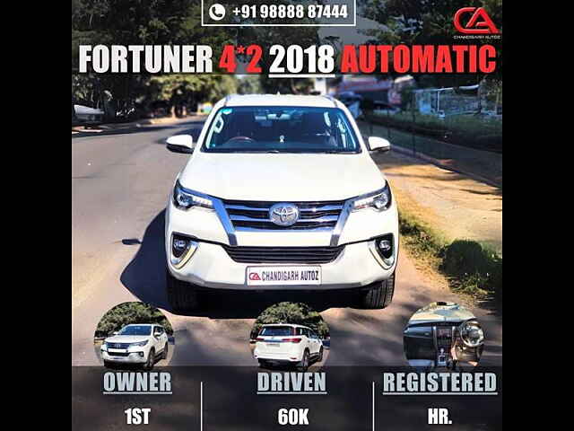 Second Hand Toyota Fortuner [2016-2021] 2.8 4x2 AT [2016-2020] in Chandigarh