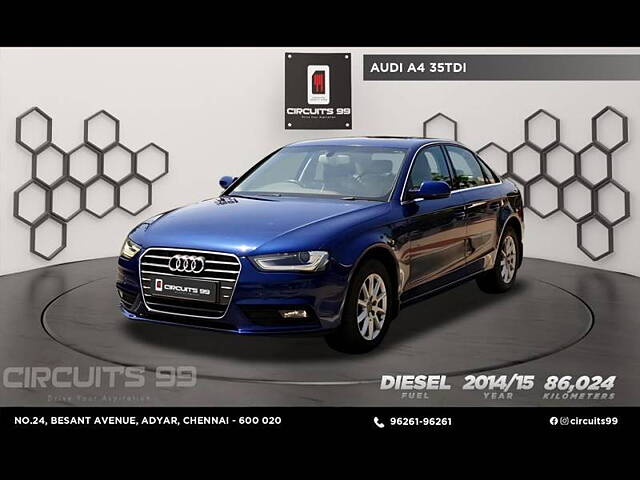 Second Hand Audi A4 [2013-2016] 35 TDI Premium in Chennai