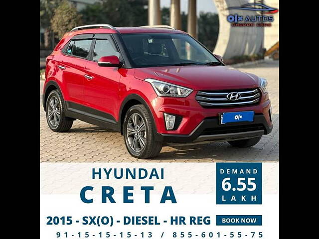 Second Hand Hyundai Creta [2015-2017] 1.6 SX (O) in Mohali