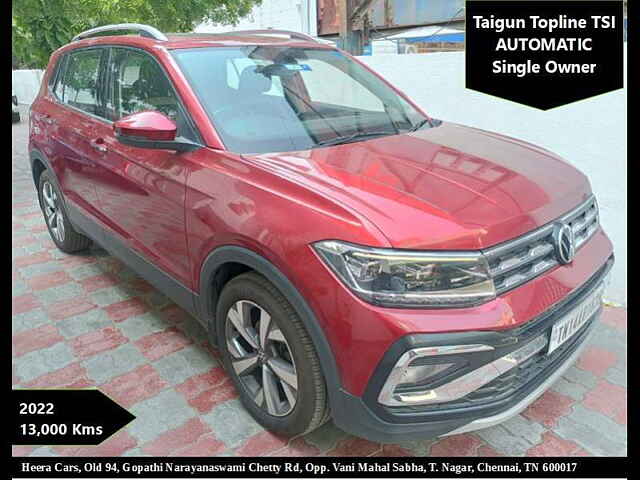 Second Hand Volkswagen Taigun [2021-2023] Topline 1.0 TSI AT in Chennai