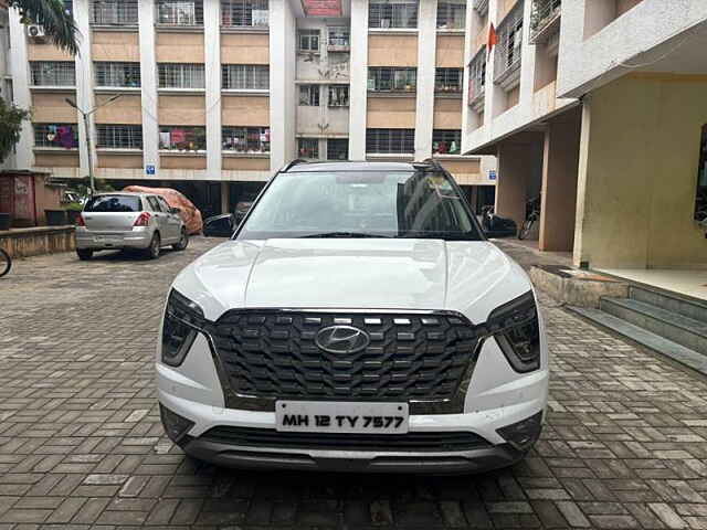 Second Hand Hyundai Alcazar [2021-2023] Signature (O) 6 STR 1.5 Diesel AT Dual Tone in Pune