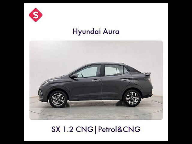 Second Hand Hyundai Aura [2020-2023] SX 1.2 CNG in Pune