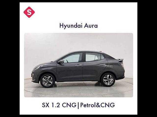 Second Hand Hyundai Aura [2020-2023] SX 1.2 CNG in Pune