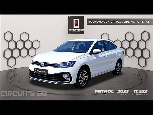 Second Hand Volkswagen Virtus [2022-2023] Topline 1.0 TSI AT in Chennai