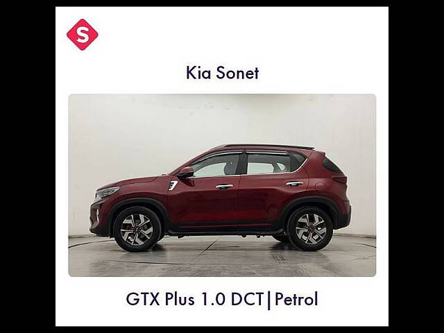 Second Hand Kia Sonet [2020-2022] GTX Plus 1.0 DCT [2020-2021] in Hyderabad