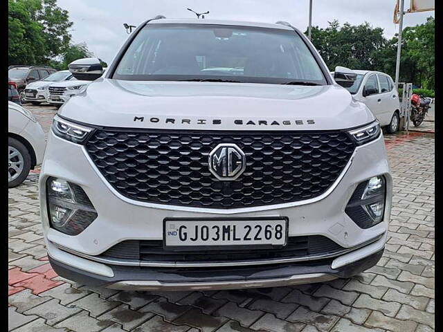 Second Hand MG Hector Plus [2020-2023] Sharp 1.5 Petrol Turbo CVT 6-STR in Ahmedabad