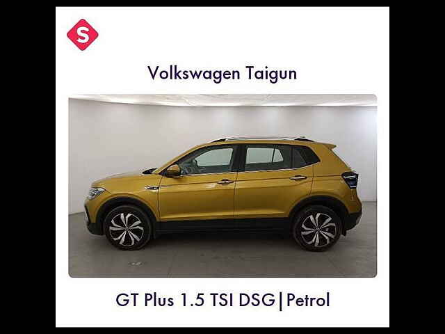 Second Hand Volkswagen Taigun [2021-2023] GT Plus 1.5 TSI DSG in Indore