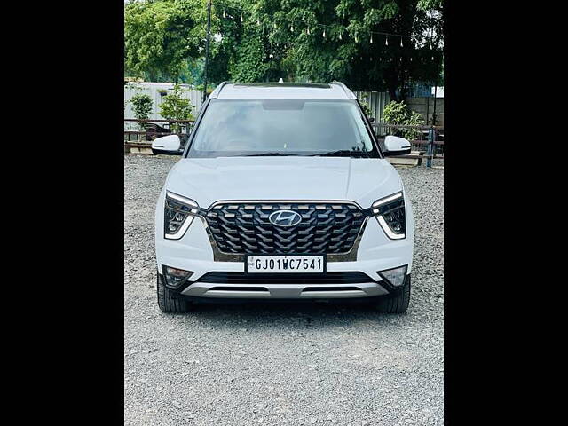 Second Hand Hyundai Alcazar [2021-2023] Platinum (O) 6 STR 1.5 Diesel AT in Ahmedabad