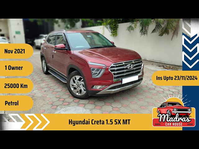 Second Hand Hyundai Creta [2020-2023] SX 1.5 Petrol [2020-2022] in Chennai