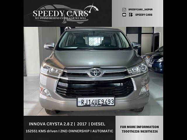 Second Hand Toyota Innova Crysta [2016-2020] 2.8 ZX AT 7 STR [2016-2020] in Jaipur